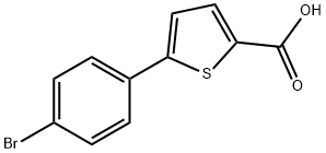 5-(4-BROMOPHENYL)THIOPHENE-2-CARBOXYLIC& Structure