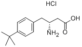 (R)-3-AMINO-4-(4-TERT-BUTYL-PHENYL)-BUTYRIC ACID HCL Structure