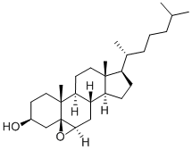 5BETA,6BETA-EPOXYCHOLESTAN-3BETA-OL Structure
