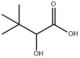 2-hydroxy-3,3-dimethylbutyric acid  Structure
