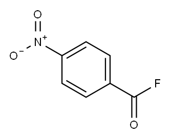 Benzoyl fluoride, 4-nitro- (9CI) Structure