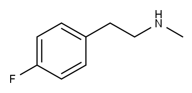 [2-(4-FLUORO-PHENYL)-ETHYL]-METHYL-AMINE Structure