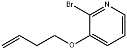 2-Bromo-3-(but-3-enyloxy)pyridine Structure