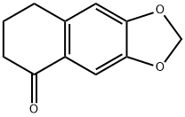 6,7-(METHYLENEDIOXY)-1-TETRALONE Structure