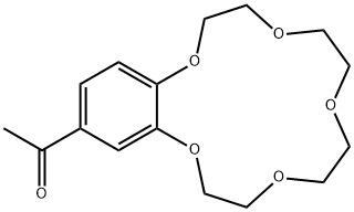 4'-ACETYLBENZO-15-CROWN 5-ETHER Structure