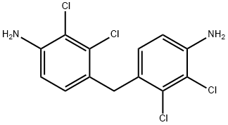 Bis(4-amino-2,3-dichlorophenyl)methane Structure