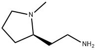 2-Pyrrolidineethanamine,1-methyl-,(2R)-(9CI) Structure