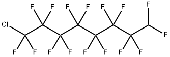 1-CHLORO-1,1,2,2,3,3,4,4,5,5,6,6,7,7,8,8-HEXADECAFLUOROOCTANE Structure