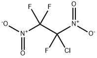 1-Chloro-1,2,2-trifluoro-1,2-dinitroethane Structure