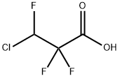 3-Chloro-2,2,3-trifluoropropionicacid Structure