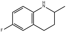 6-Fluoro-1,2,3,4-tetrahydro-2-methylquinoline Structure