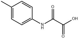 (4-METHYLPHENYL)AMINO](OXO)ACETIC ACID Structure
