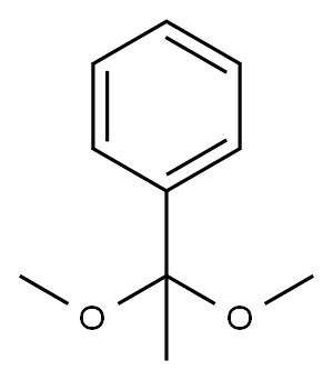 (1,1-DIMETHOXYETHYL)BENZENE Structure