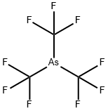 Tris(trifluoromethyl)arsine Structure
