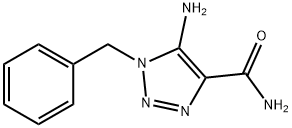5-AMINO-1-BENZYL-1H-1,2,3-TRIAZOLE-4-CARBOXAMIDE Structure