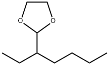 2-ETHYL HEXANAL:CYCLOGLYCOL ACETAL Structure