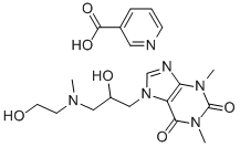 Xanthinol nicotinate Structure