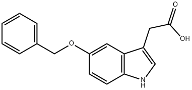 5-BENZYLOXYINDOLE-3-ACETIC ACID Structure
