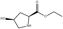 L-Proline, 4-hydroxy-, ethyl ester, (4S)- (9CI) Structure