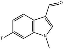 6-FLUORO-1-METHYL-1H-INDOLE-3-CARBALDEHYDE Structure