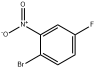 1-BROMO-4-FLUORO-2-NITROBENZENE Structure
