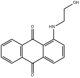 1-[(2-hydroxyethyl)amino]anthraquinone  Structure