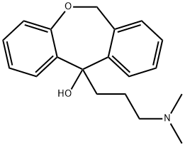 11-[3-(dimethylamino)propyl]-6,11-dihydrodibenz[b,e]oxepin-11-ol Structure