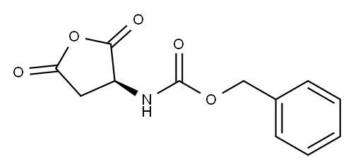 N-CARBOBENZYLOXY-L-ASPARTIC ANHYDRIDE Structure