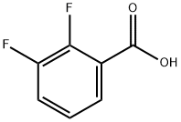2,3-Difluorobenzoic acid Structure