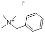 Benzyltrimethylammonium iodide Structure