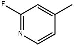 2-Fluoro-4-methylpyridine  Structure