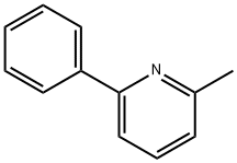 2-METHYL-6-PHENYLPYRIDINE Structure
