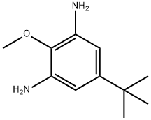 4-tert-Butyl-2,6-diaminoanisole Structure