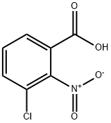 3-Chloro-2-nitrobenzoic acid Structure