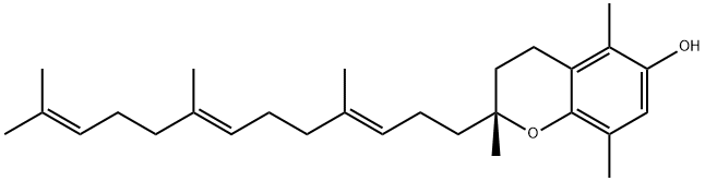 D-beta- Tocotrienol Structure