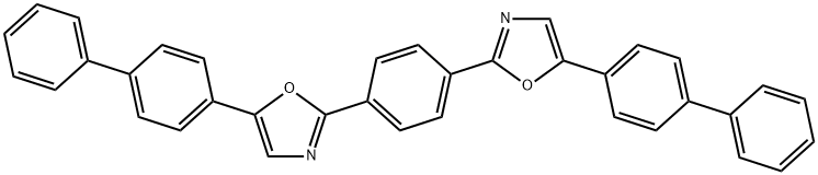 P-BIS[2-(5-P-BIPHENYLOXAZOLYL)]BENZENE Structure