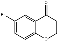 6-Bromo-2,3-dihydro-4H-chromen-4-one Structure