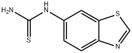Thiourea, 6-benzothiazolyl- (9CI) Structure