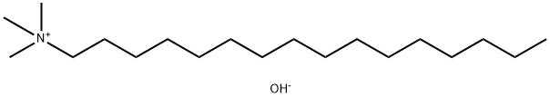 Hexadecyltrimethylammonium hydroxide Structure