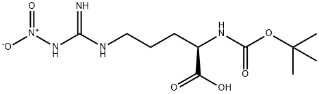 Nα-Boc-Nω-nitro-D-arginine Structure