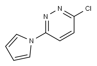3-CHLORO-6-PYRROL-1-YL-PYRIDAZINE Structure
