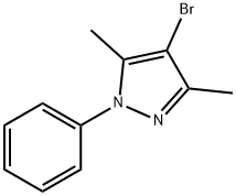 4-BROMO-3,5-DIMETHYL-1-PHENYL-1H-PYRAZOLE Structure