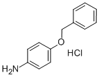 4-Benzyloxyaniline hydrochloride Structure