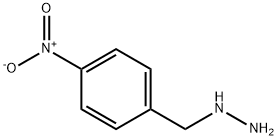 Hydrazine,  [(4-nitrophenyl)methyl]- Structure