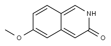 6-Methoxy-3(2H)-isoquinolinone Structure