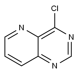 Pyrido[3,2-d]pyrimidine, 4-chloro- Structure