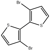 3,3'-Dibromo-2,2'-bithiophene Structure