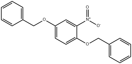 1,4-DIBENZYLOXY-2-NITROBENZENE Structure