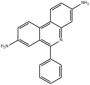 3,8-DIAMINO-6-PHENYLPHENANTHRIDINE Structure