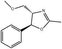 (4S,5S)-(-)-4-METHOXYMETHYL-2-METHYL-5-PHENYL-2-OXAZOLINE Structure